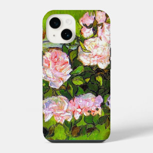 Coque Pour iPhone 14 Van Gogh Vie morte avec des roses roses roses