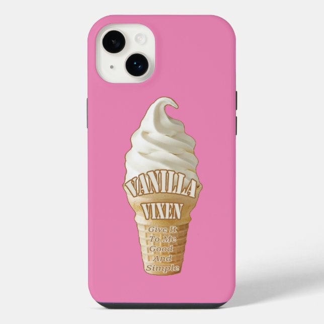 Coque iPhone Vanilla Vixen (Verso)