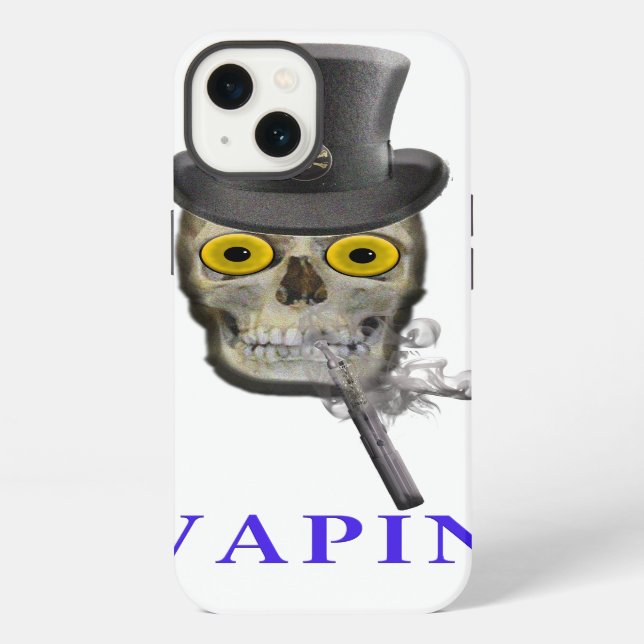 Coque iPhone Vaping (homonymie) (Verso)