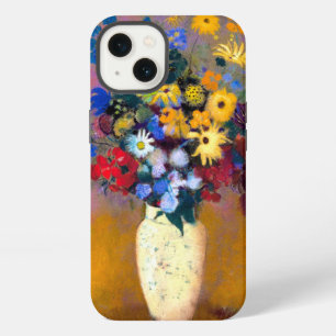 Etui iPhone 13 Vase blanc avec fleurs Odilon Redon