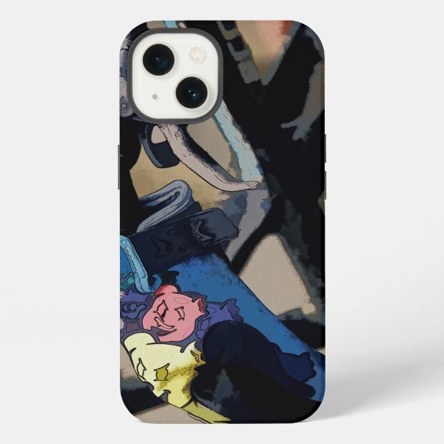 Coque iPhone Véhicule - Gant VTT (Verso)