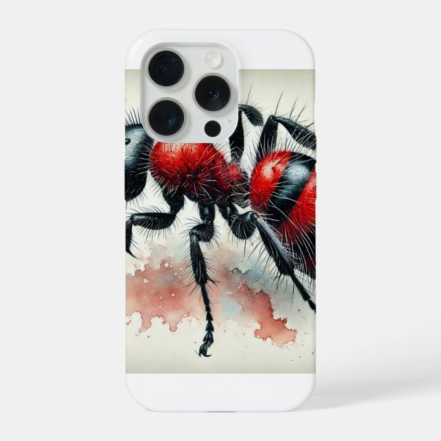 Coque iPhone Velvet ant 160924IREF208 - Watercolor (Verso)