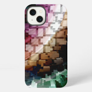 Etui iPhone 13 Vent foncé centré sur le cube