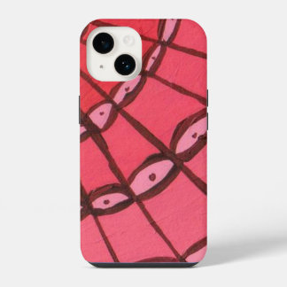 Coque Pour iPhone 14 ventilateur rouge