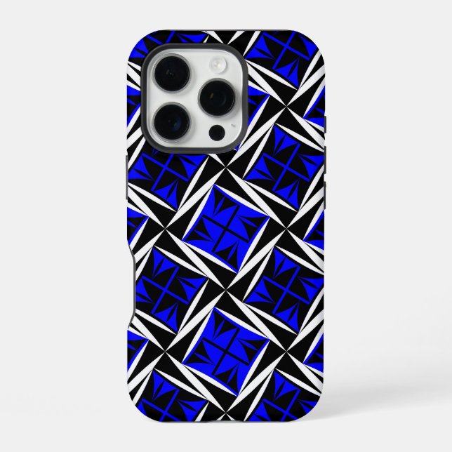 Coque iPhone Vents sacrés à Cobalt (Verso)