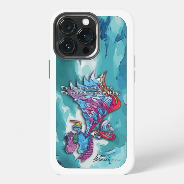 Coque iPhone Vérité Volante (Dos)