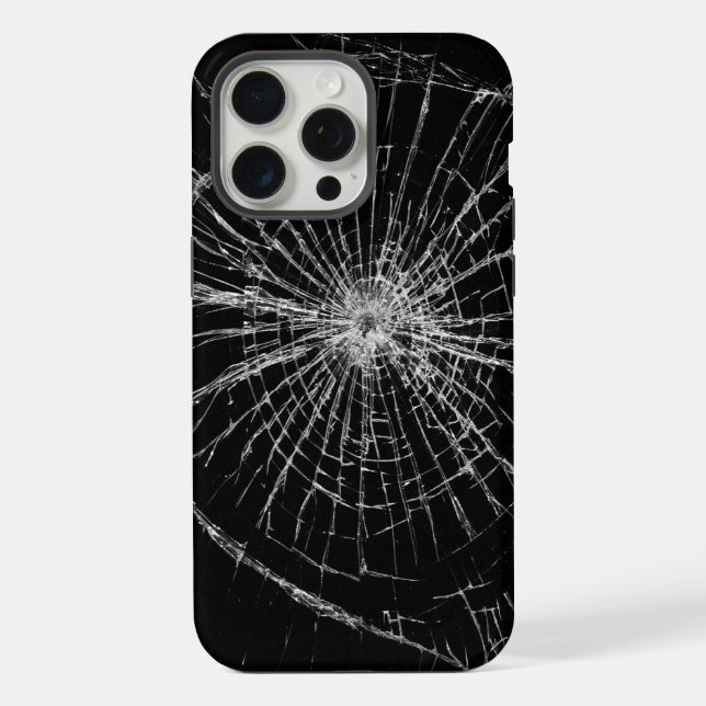 Coque iPhone Verre cassé (Verso)