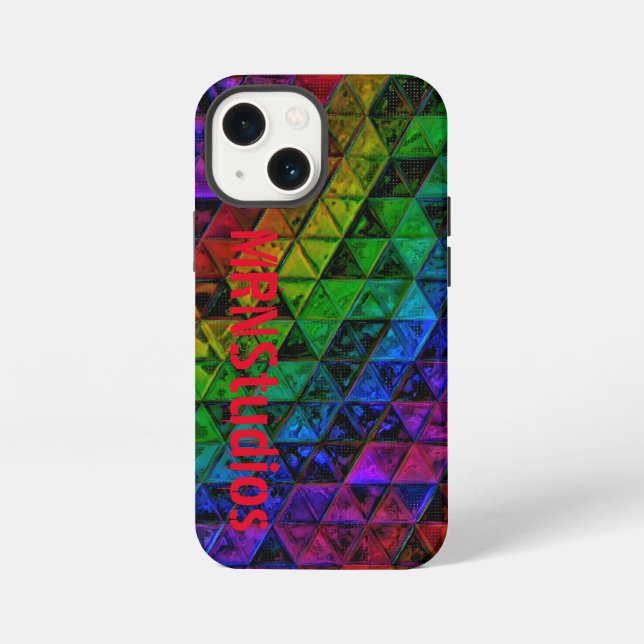 Coque iPhone Verre de fierté (Verso)