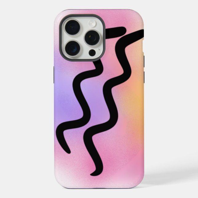 Coque iPhone Verseau Mignon (Verso)