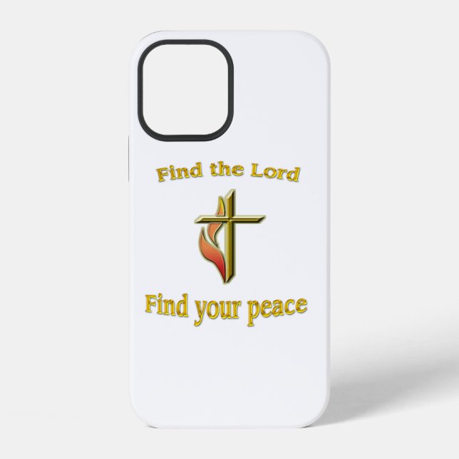 Coque iPhone verset biblique (Verso)