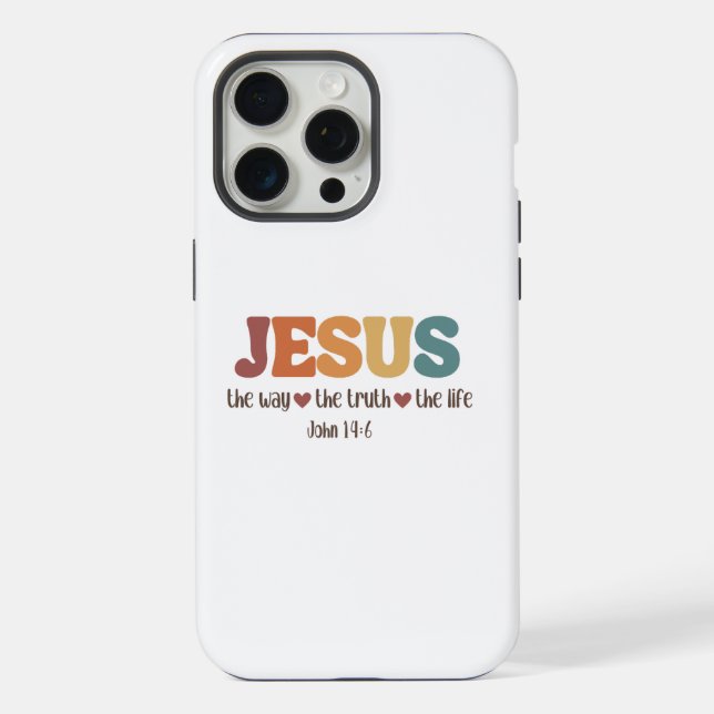 Coque iPhone Verset de la Bible  (Verso)