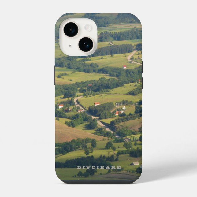 Coque iPhone Vert divin (Verso)