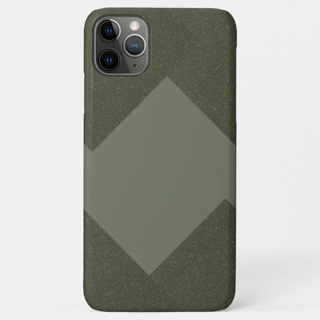 Coque iphone vert moderne Moss (Dos)