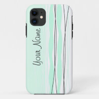 Coque iphone vertical de la bande atlantique