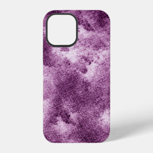 Coque iPhone 12 vêtement à motifs violet, abstrait, orné, ancien,