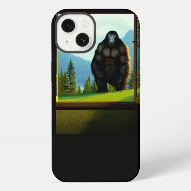 Coque iPhone Veuve de Bigfoot (Verso)