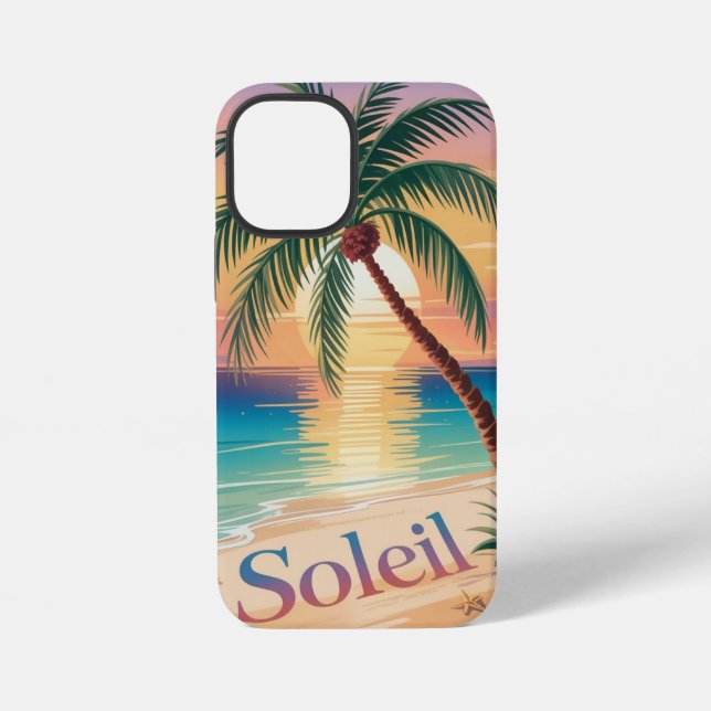 Coque iPhone Vibes Ensoleillées (Verso)