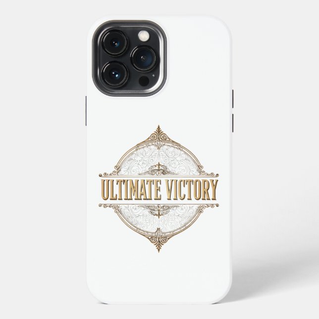 Coque iPhone Victoire Ultime  (Verso)