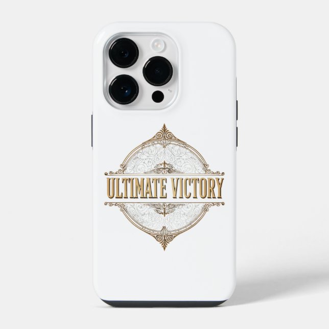 Coque iPhone Victoire ultime (Verso)