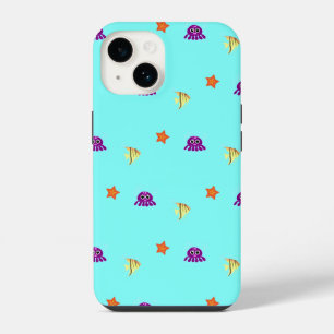 Coque Pour iPhone 14 Vie marine