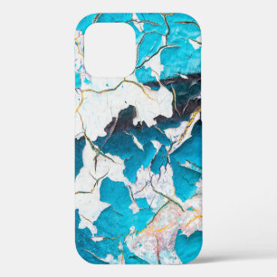 Coque iPhone 12 Vieilles textures murales grunge et fond trembleme