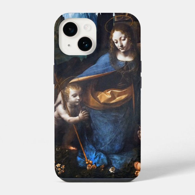 Coque iPhone Vierge Des Rochers (Verso)