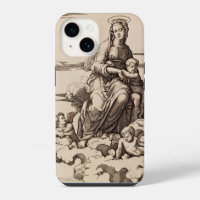 Vierge et Enfant dans les Nuages