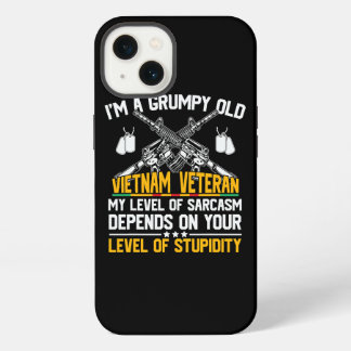 Etui iPhone 13 Vieux Vieux Viêt-nam grincheux Sarcastique Grand-p