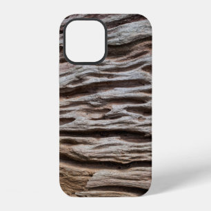 Coque iPhone 12 Vieux vintage en bois textureabstrait, décoration