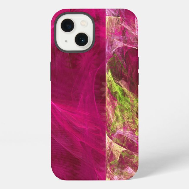 Coque iPhone Vignoble aux fraises (Verso)