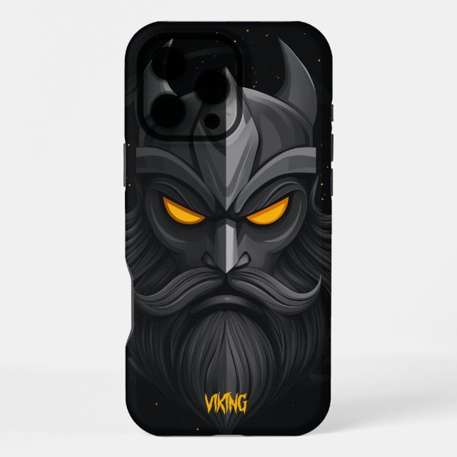 Coque iPhone Viking sérieux (Verso)