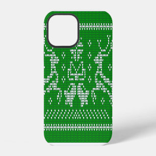 Coque iPhone 12 Vilain chandail sonneries cloches cerfs de Noël ve