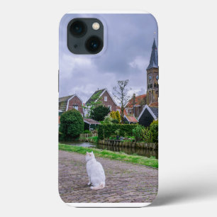 Etui iPhone 13 Village de pêcheurs traditionnel Marken à Pays-Bas