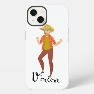 Etui iPhone 13 Vincent Van Gogh en train de danser