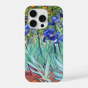 Coque iPhone 15 Pro Vincent Van Gogh peignant les Iris