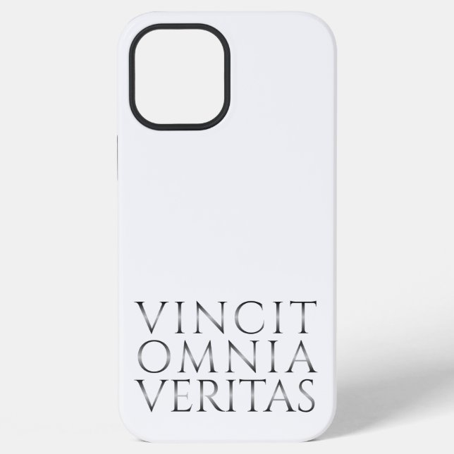 COQUE iPhone VINCIT OMNIA VERITAS (Verso)