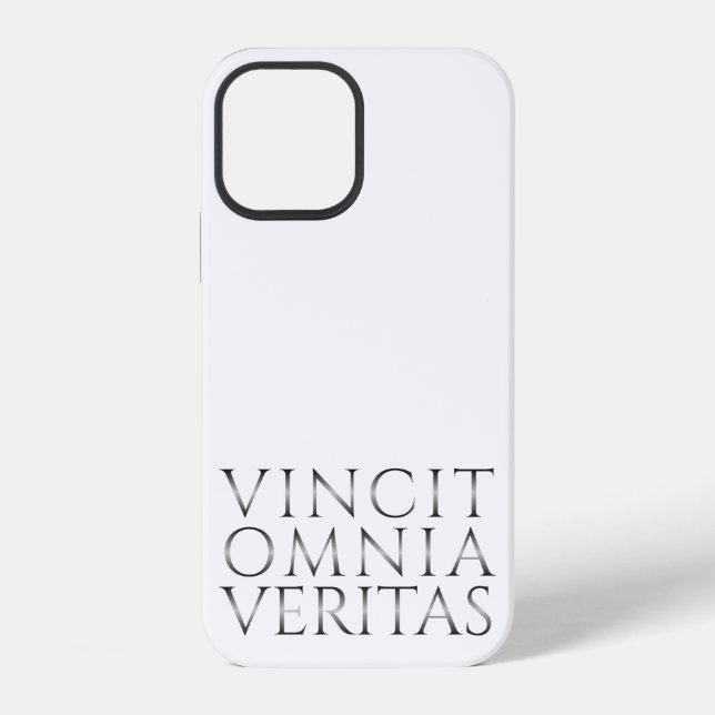 COQUE iPhone VINCIT OMNIA VERITAS (Verso)