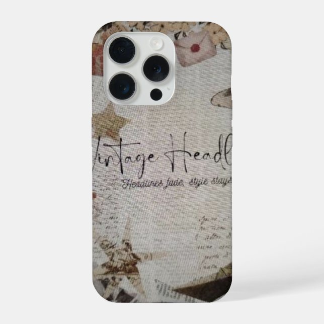 Coque iPhone Vintage  (Verso)