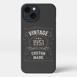 Etui iPhone 13 Vintage 1951 Limited Edition Personnalisé