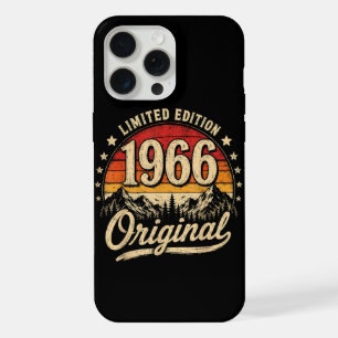 Coque iPhone 15 Pro Max vintage 1966 édition limitée originale