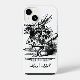 Coque Pour iPhone 14 Vintage Alice au pays des merveilles Lapin blanc c