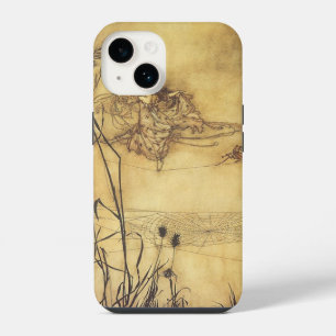 Coque Pour iPhone 14 Vintage Conte de Fées, La Corde Raide de la Fée pa