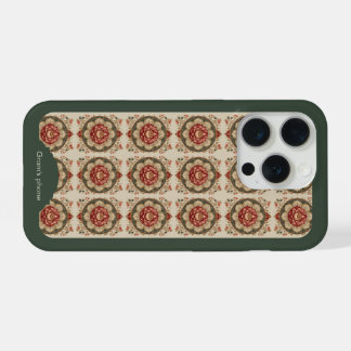 Coque iPhone 15 Pro Vintage cottagecore sombre,