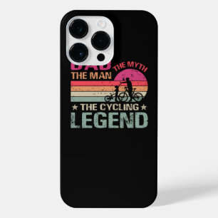 Coque Pour Pour iPhone 14 Pro Max Vintage Cyclisme Papa L'Homme Le Mythe Le Cyclisme