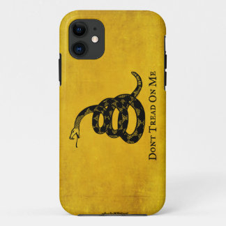 Coque iphone vintage de drapeau de Gadsden