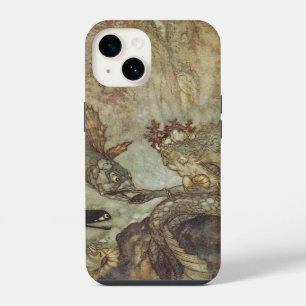 Coque Pour iPhone 14 Vintage Fairy Tale, la sirène par Edmund Dulac