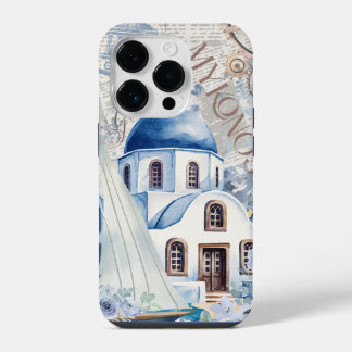 Coque Pour iPhone 14 Plus Vintage Greece Phone Case