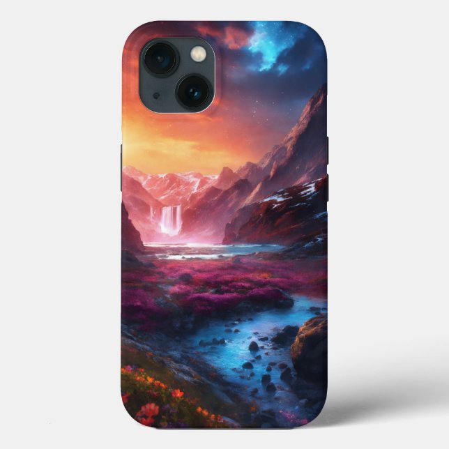 Coque iphone Vintage RetroWave™ (Verso)