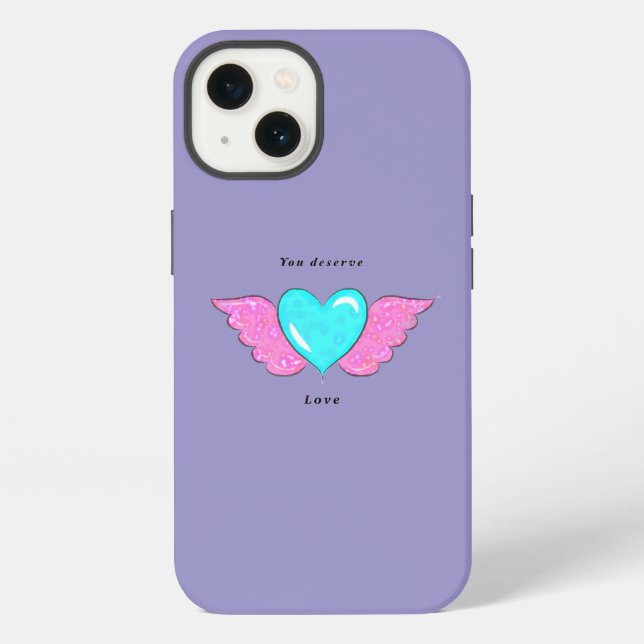 Coque iPhone Violet (Verso)