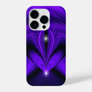 Coque Pour iPhone 14 Plus Violet Fleur arc-en-ciel rêve deux étoiles